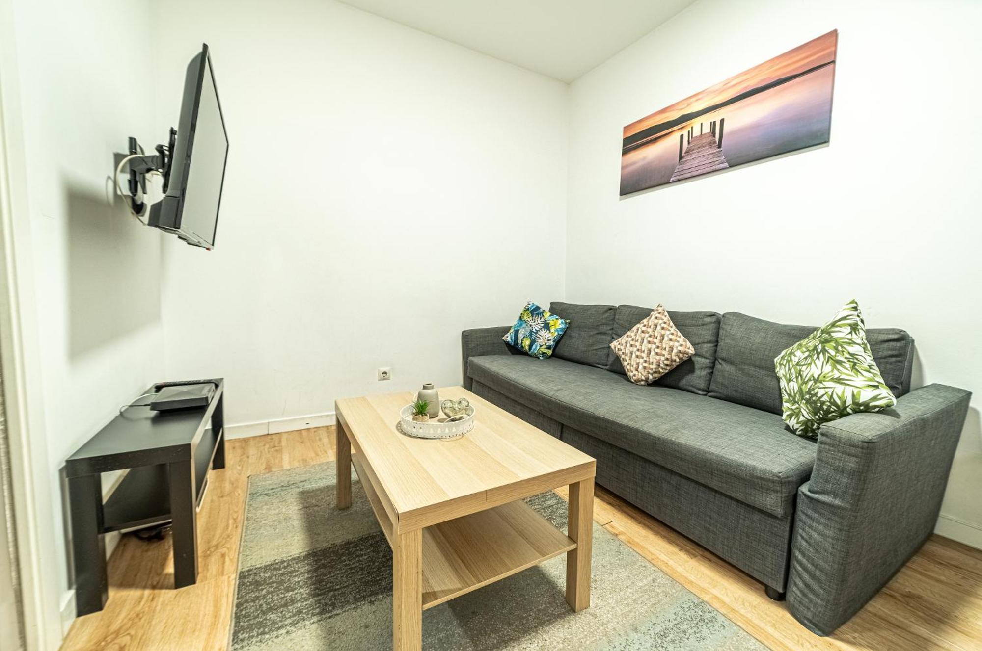 Apartmán New Flat , Modern , Wifi, 10Min Sol, 5 Reina Sofia Madrid Exteriér fotografie
