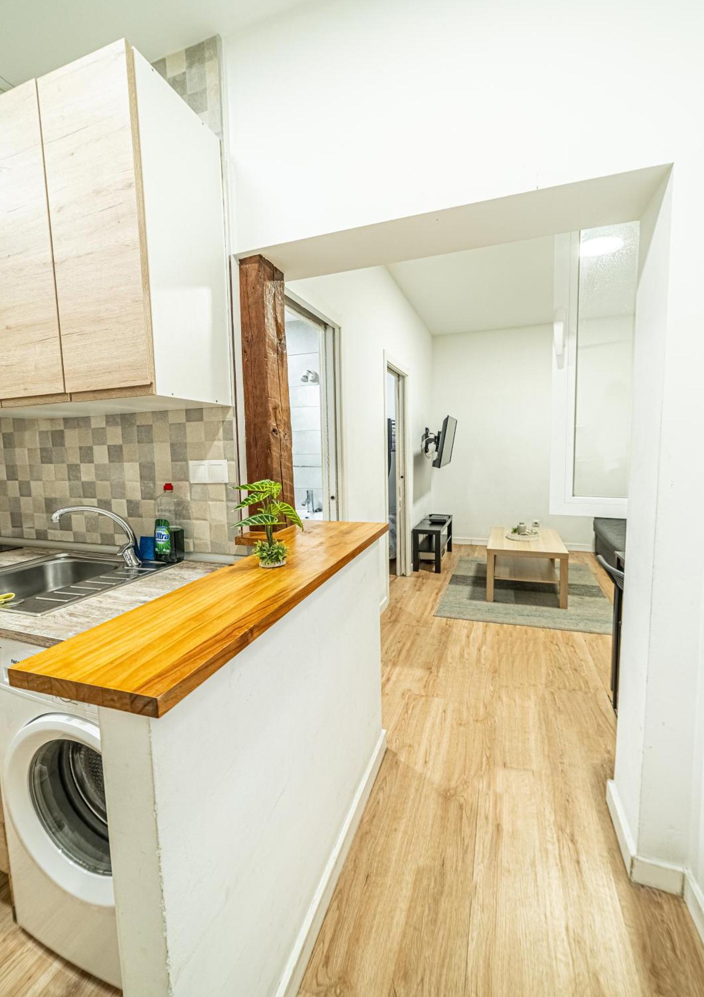 Apartmán New Flat , Modern , Wifi, 10Min Sol, 5 Reina Sofia Madrid Exteriér fotografie