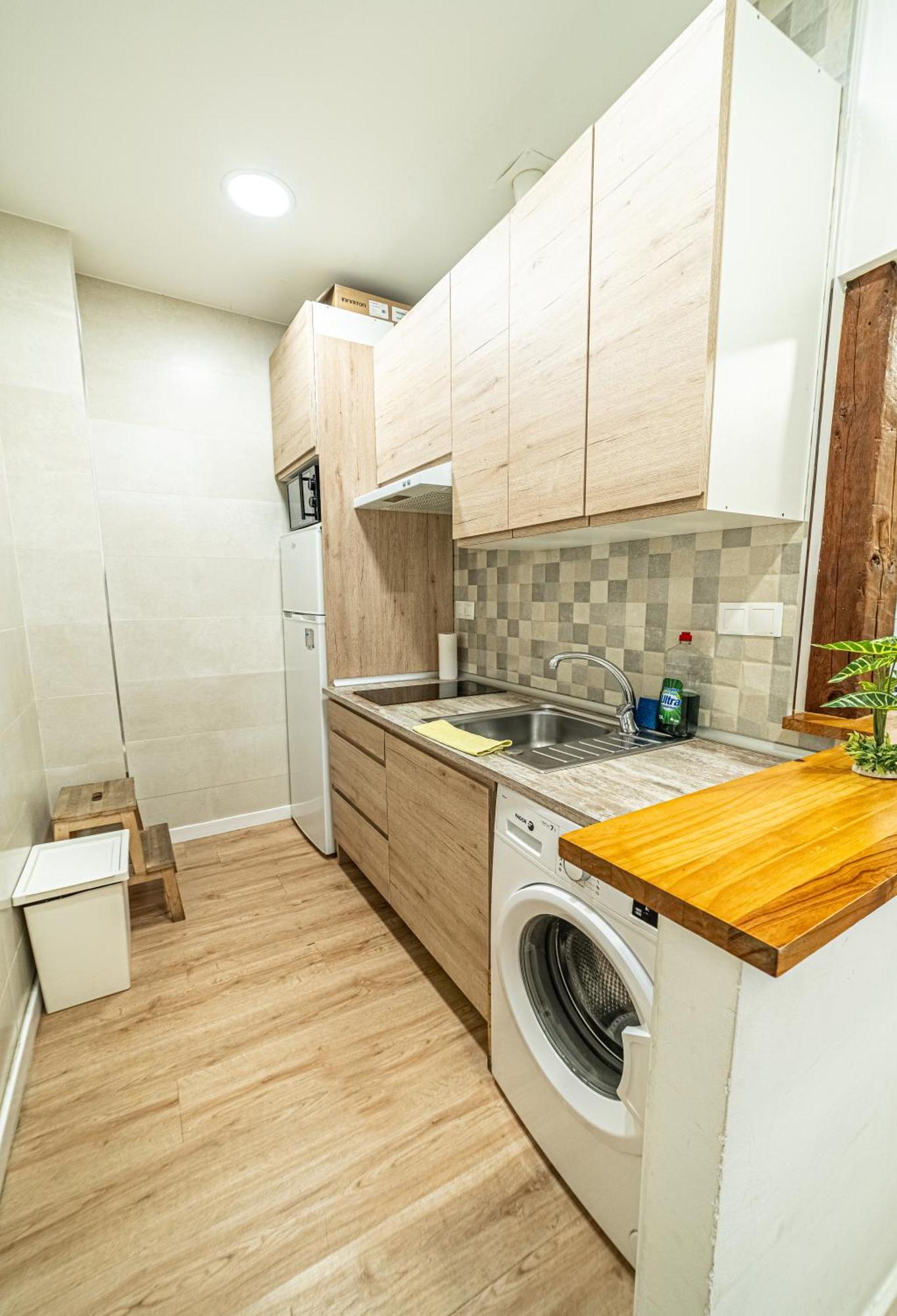 Apartmán New Flat , Modern , Wifi, 10Min Sol, 5 Reina Sofia Madrid Exteriér fotografie